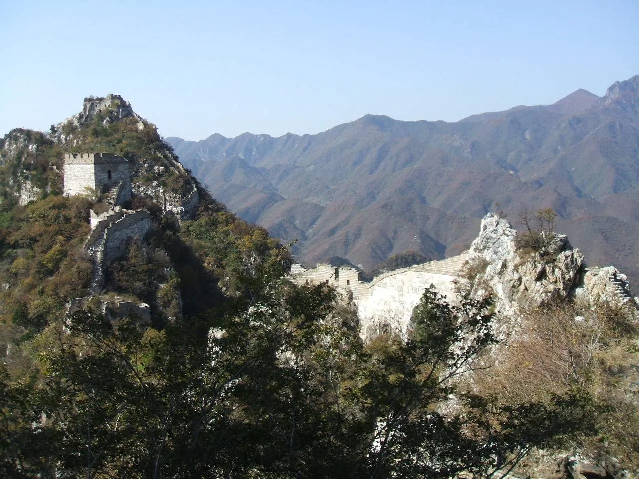 野长城：自然风化中的原始状态